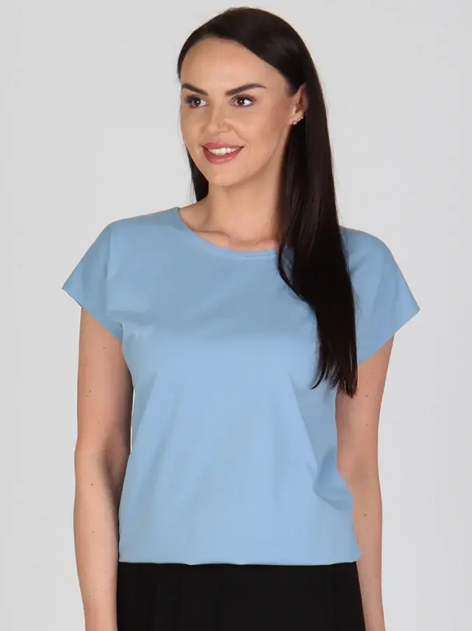 Evona Dámské elastické tričko KERA 016 modré