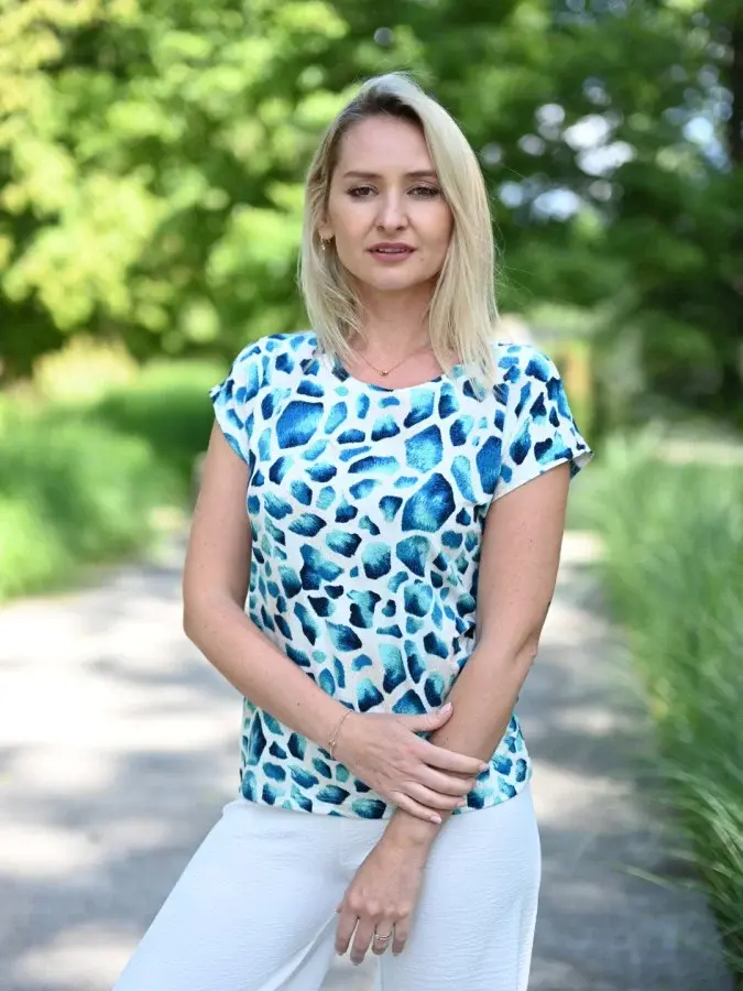Evona Dámské elastické tričko DARIA 640