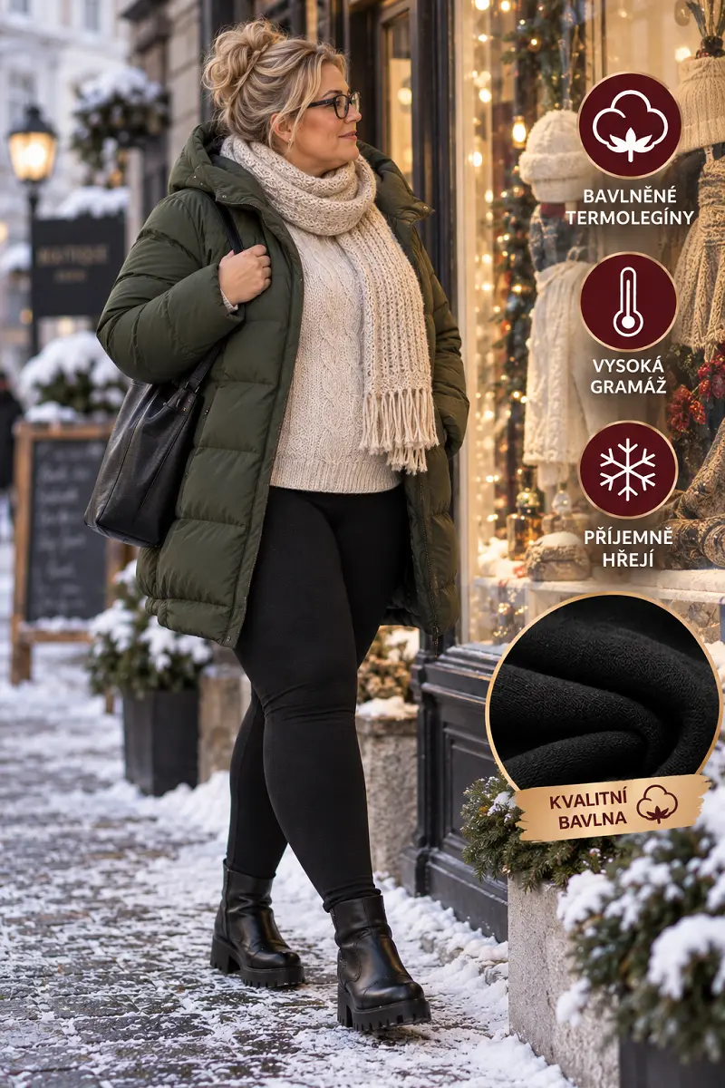 Termolegíny pro plnoštíhlé WADIMA 10127, XXXL