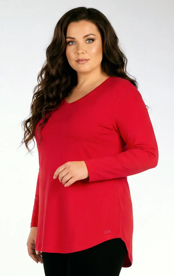 LITEX Dámská bambusová tunika PLUS SIZE