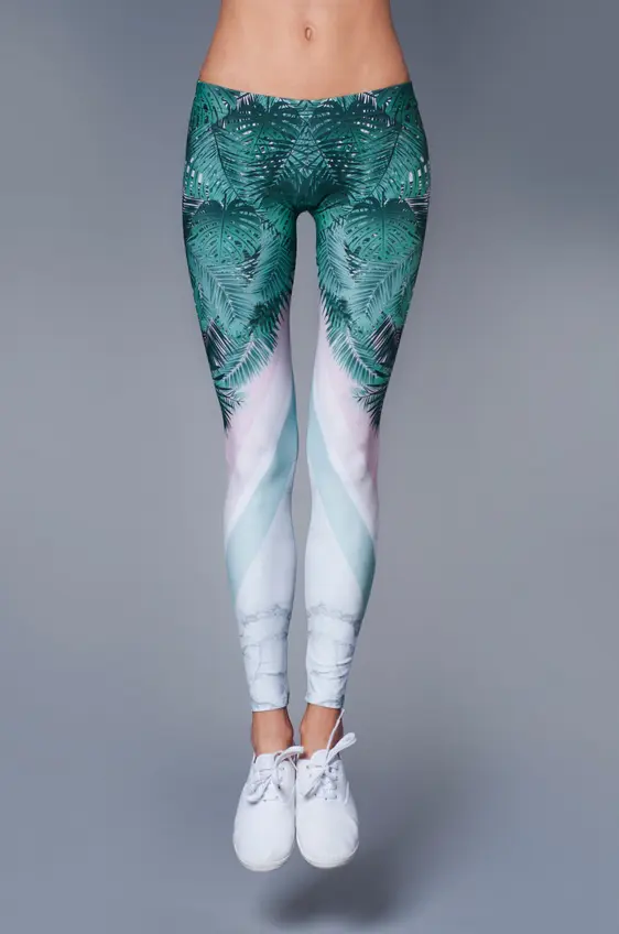 Luxusní legíny FLUOR DEEP TRIP, S