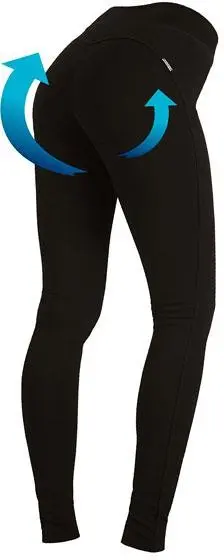 Luxusní push-up stahovací legíny LITEX, L