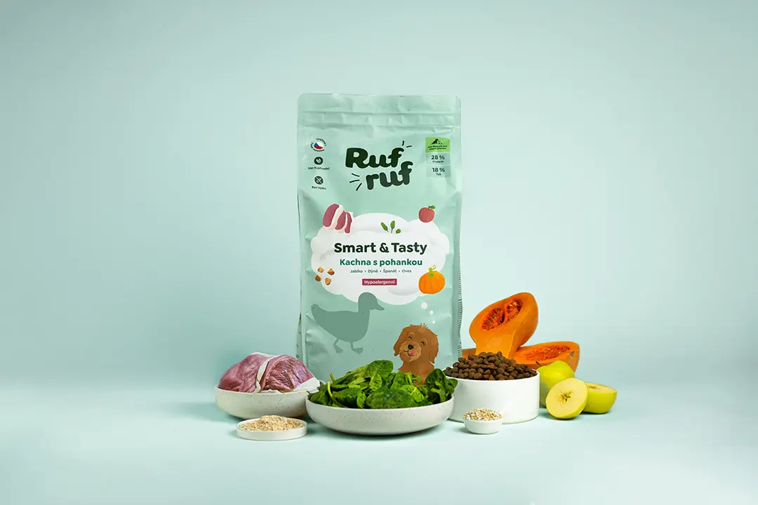 Rufruf Kachna s pohankou a probiotiky 2 kg