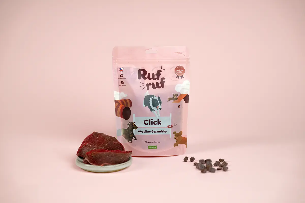 Rufruf Click šťavnaté hovězí 200 g