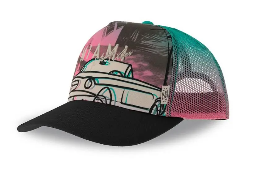 Ford Mustang Miami Vibes kšiltovka Black Bill