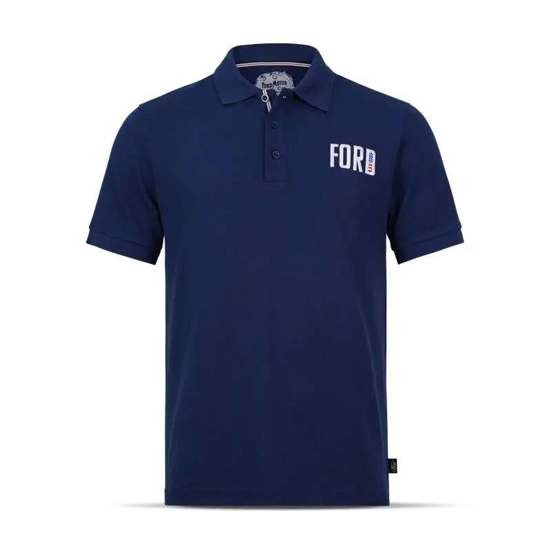 Polo triko Ford Heritage, námořnická modrá M