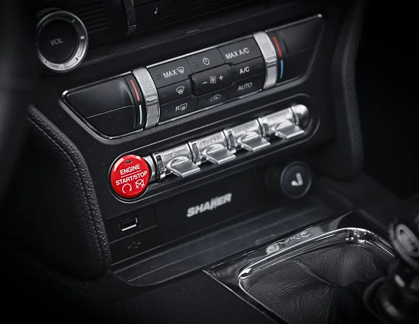 Startovací tlačítko Performance pro Ford Mustang