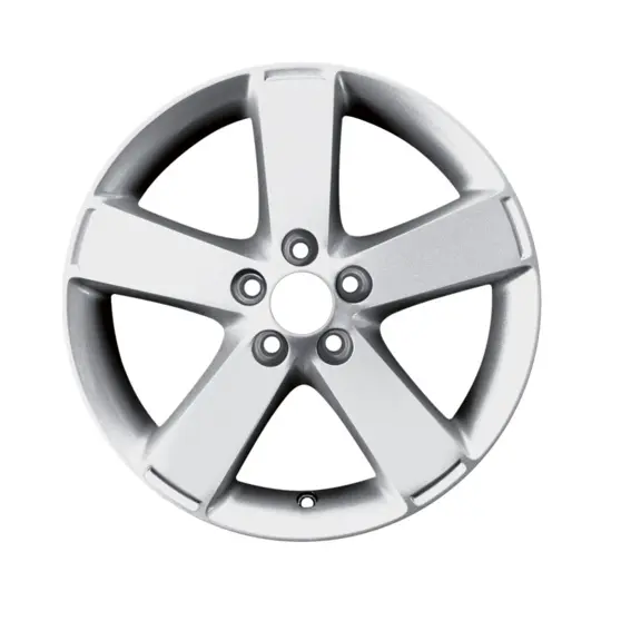Alu kolo Ford 7x17" ET 55 s 5 paprsky se stříbrným frézovaným čelem