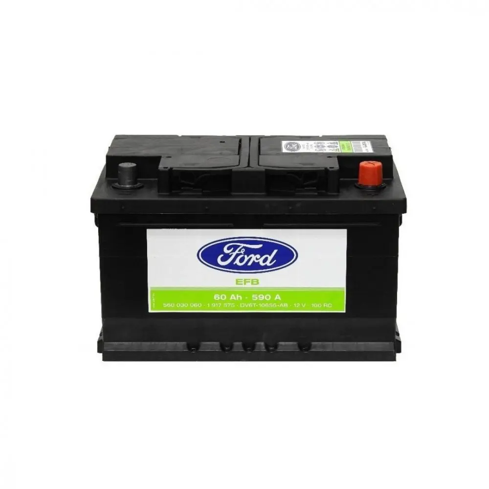 Autobaterie Ford 12V 60Ah 590A