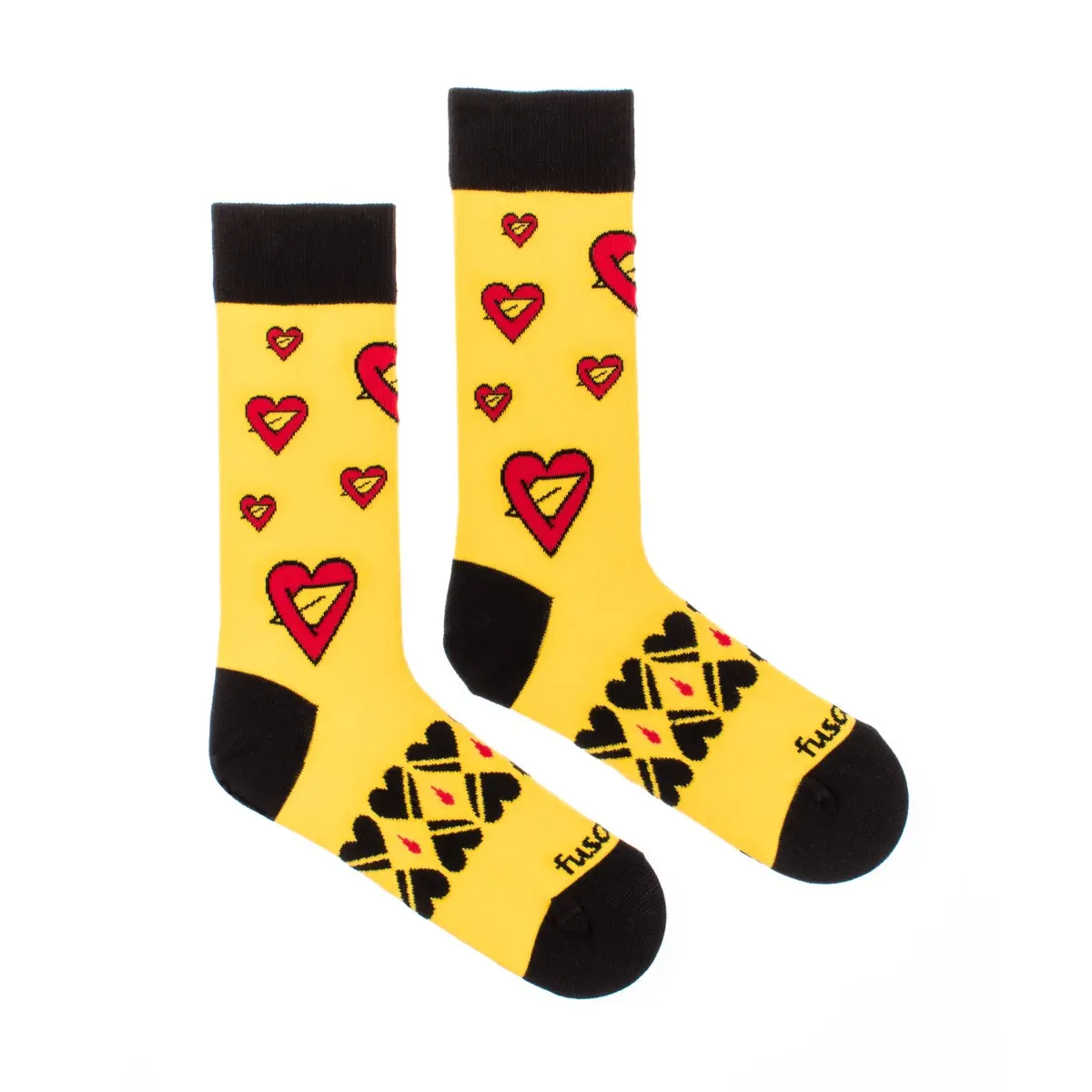 Ponožky Seman Srdcia L (Unisex veľkosť L (veľkosť 43-46))