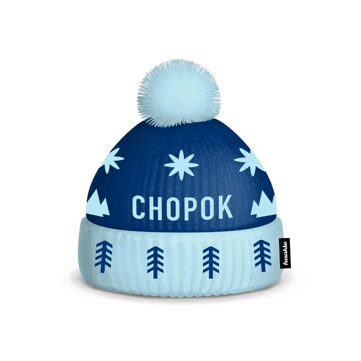 Čepice Chopok svetlěmodrá