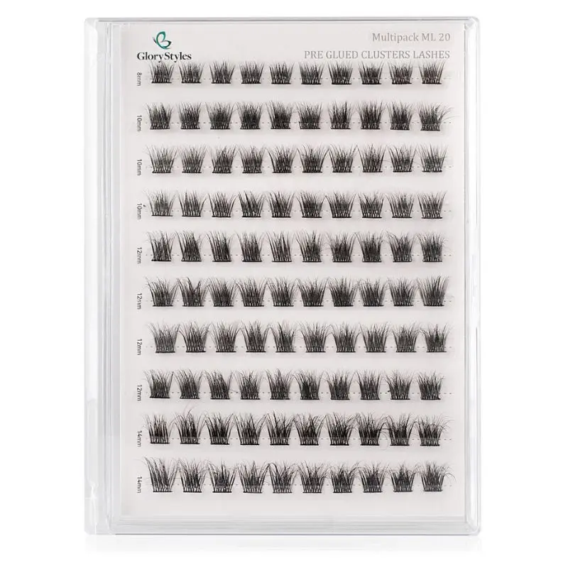 GloryStyles Samolepící řasy ML20-B multipack
