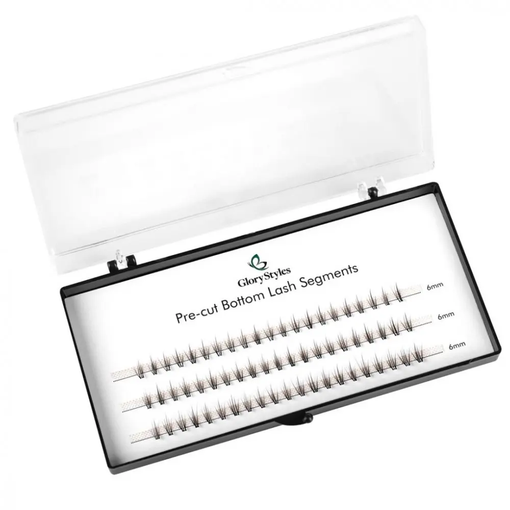 GloryStyles Segmentové řasy spodní 6 mm