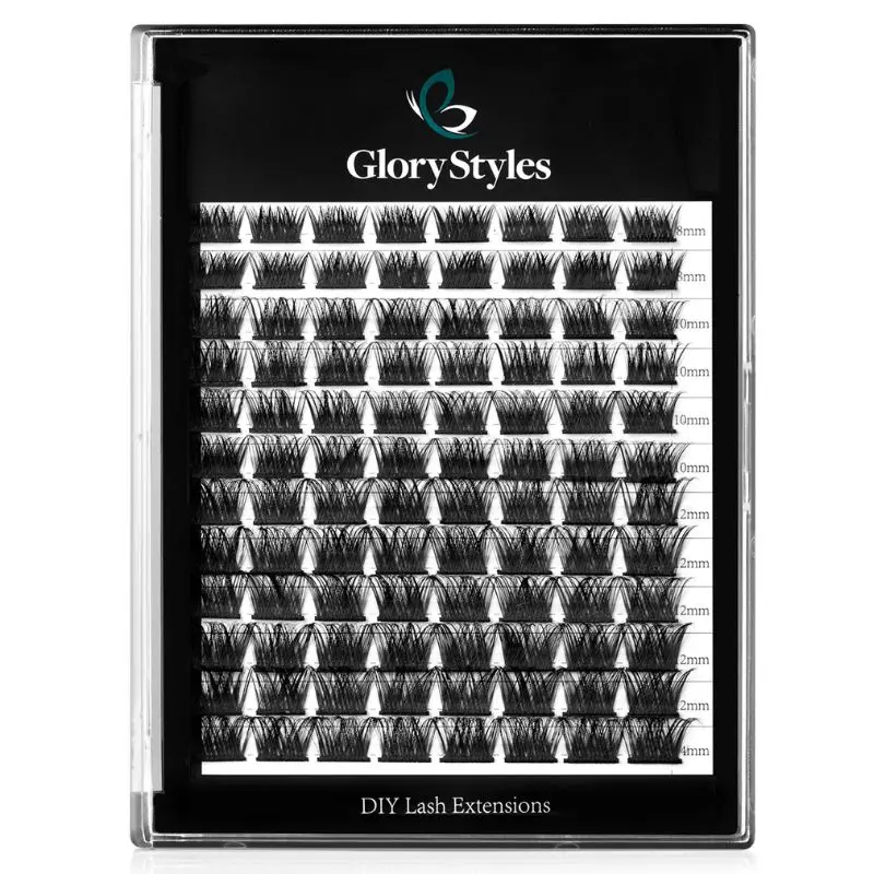 GloryStyles Segmentové řasy DY003 multipack
