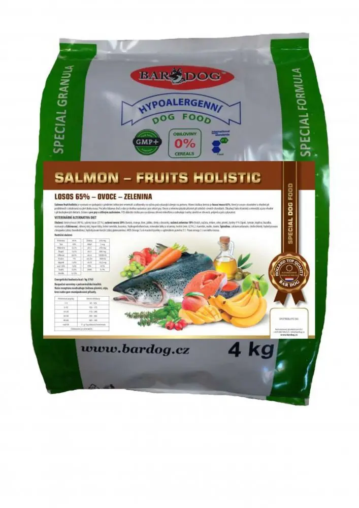 Granule Bardog Salmon Fruits Holistic -
