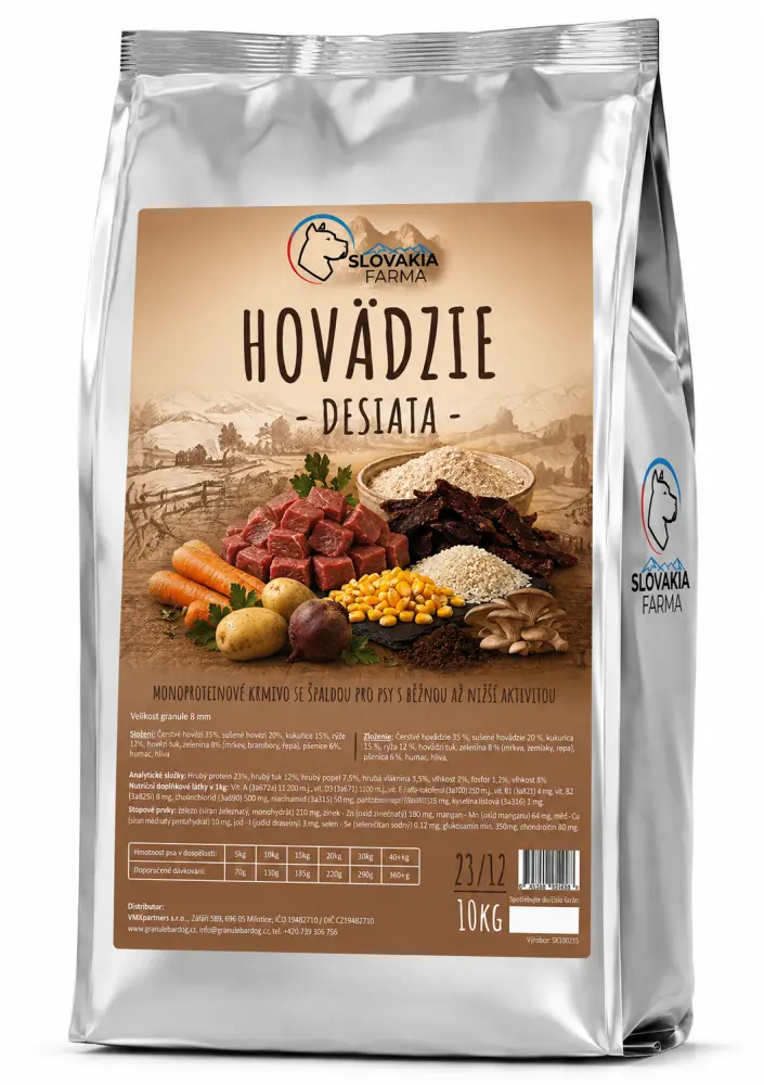 Granule Slovakia Farma Hovädzie Desiata 23/12