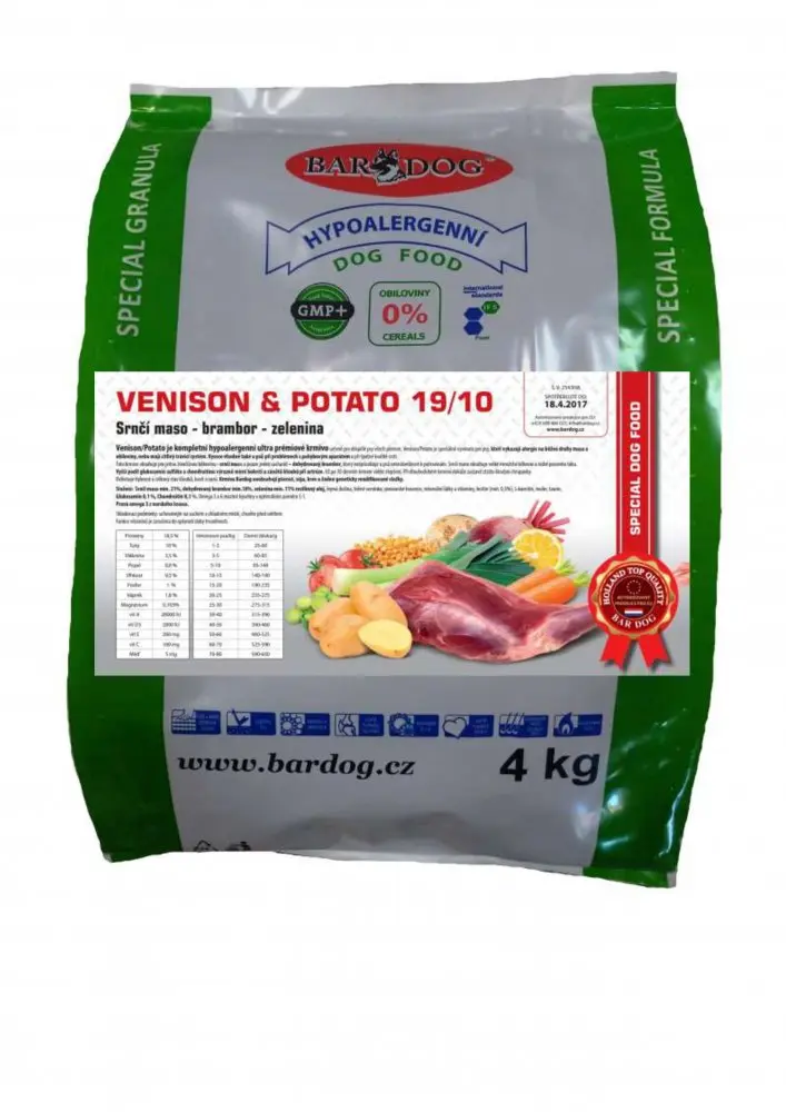 Bardog Hypo Adult Lamb 60 lisované Hmotnost: 12 kg