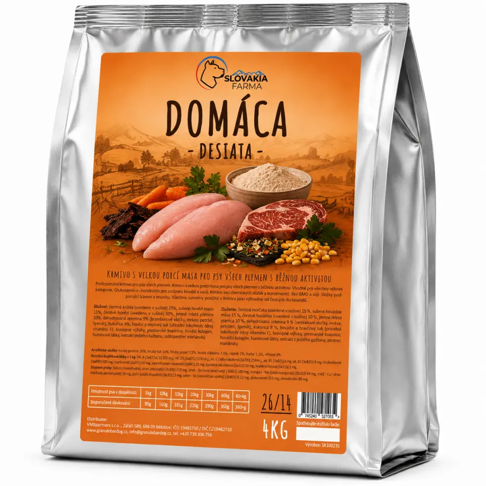 Granule Slovakia Farma - Domácá Desiatá 26/14 -