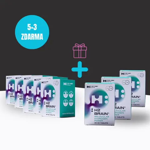 H2 Brain® (60 tbl.) - doplněk stravy - 5+3 zdarma