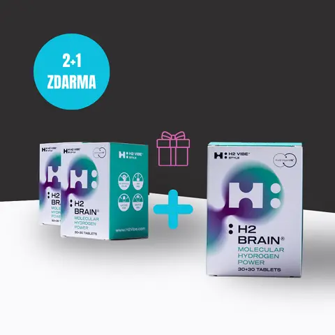 H2 Brain® (60 tbl.) - doplněk stravy - 2+1 zdarma