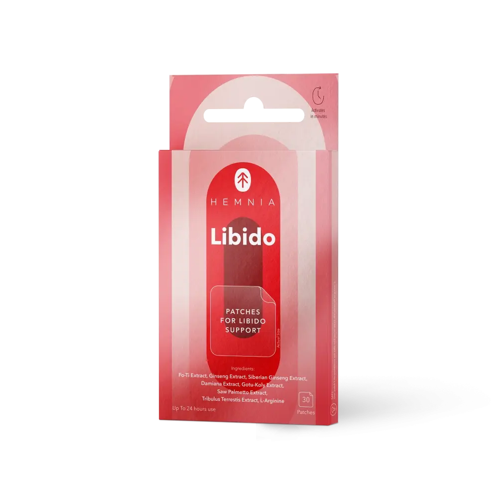 Hemnia Libido - Náplasti na podporu libida, 30 ks