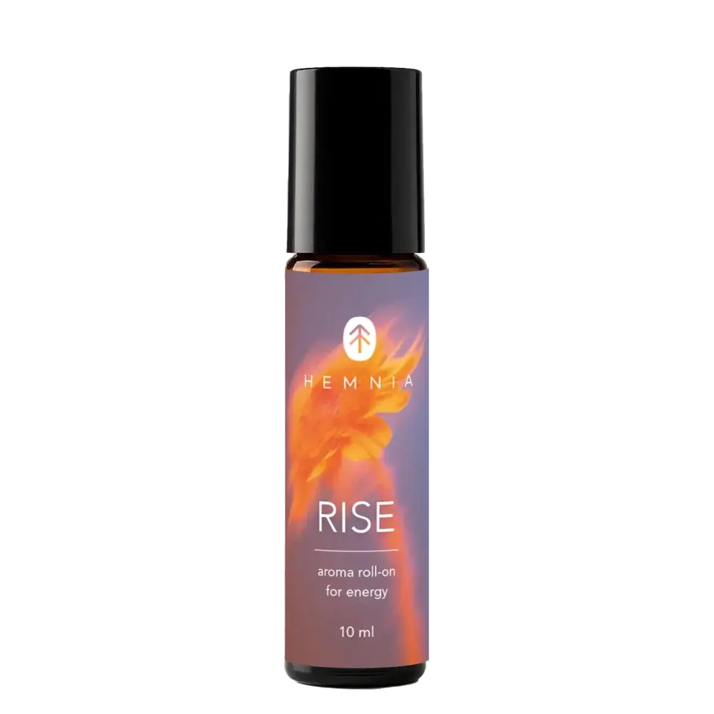 Hemnia RISE: Přírodní aroma roll-on pro energii, 10 ml