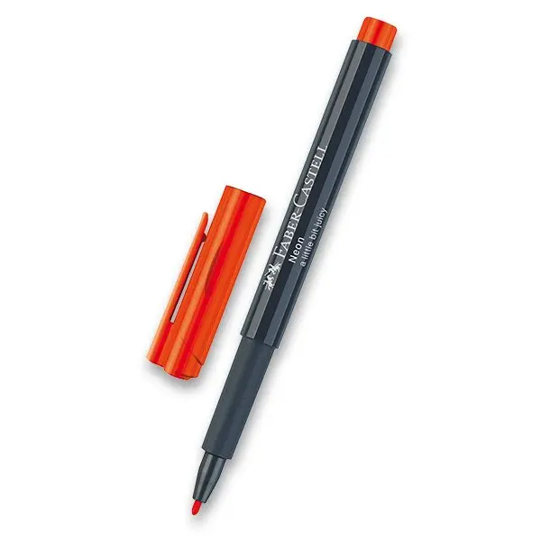 Faber-Castell Neon - popisovač - oranžová