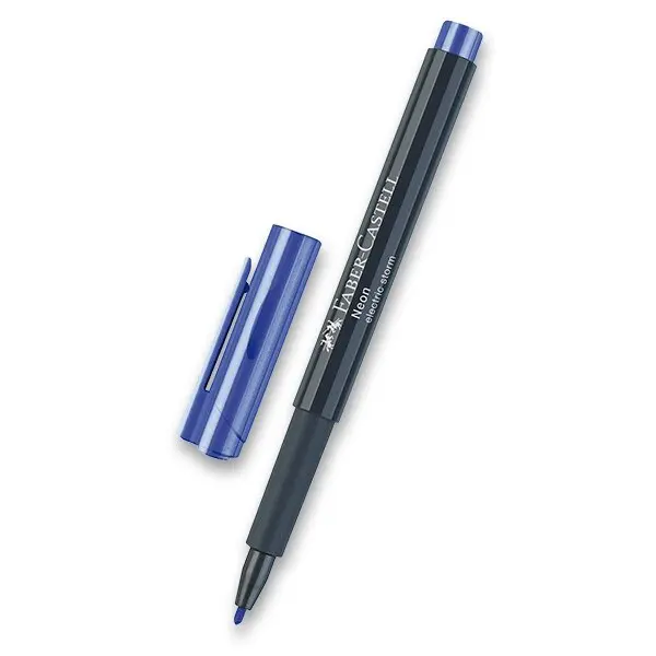 Faber-Castell Neon - popisovač - modrá