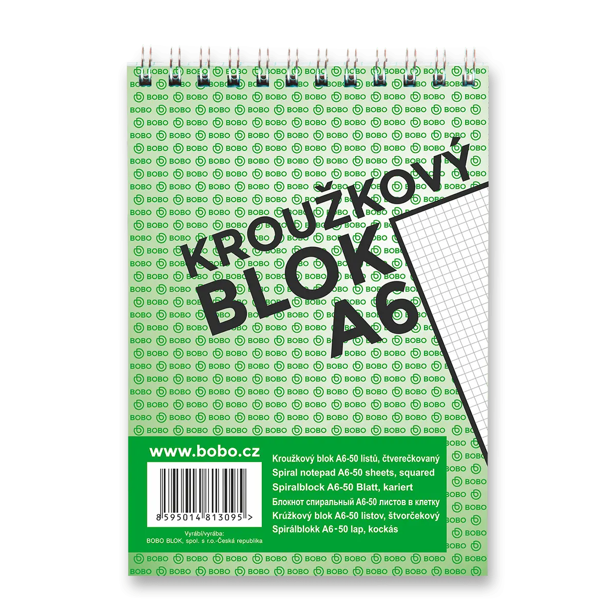 Bobo blok - kroužkový blok -