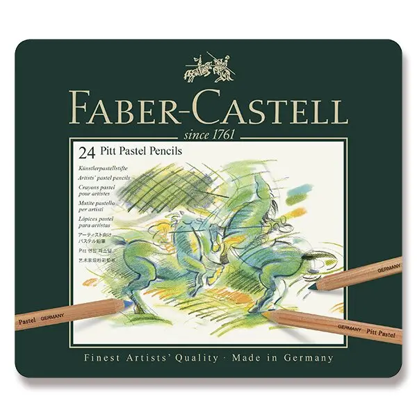 Umelecké pastely Faber-Castell Pitt Pastell - súprava 24 ks