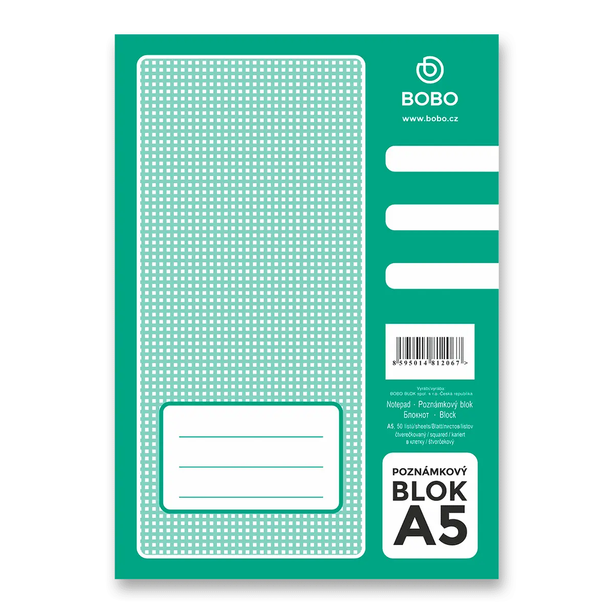 Bobo blok - lepený blok -