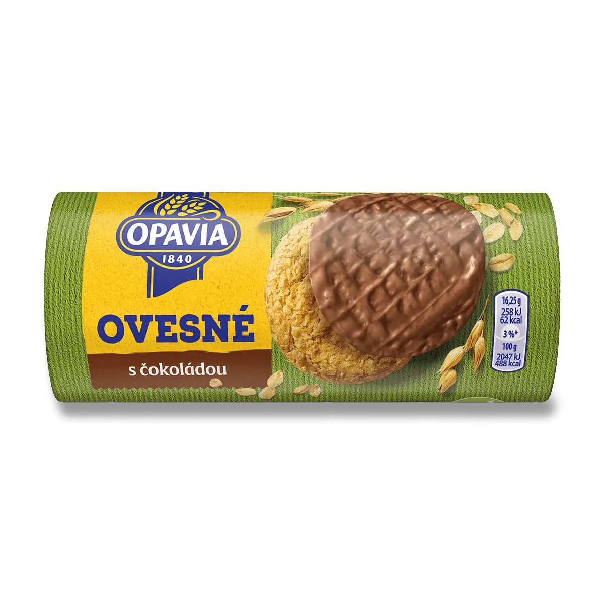 Opavia Zlaté Ovesné - s čokoládou, 215 g
