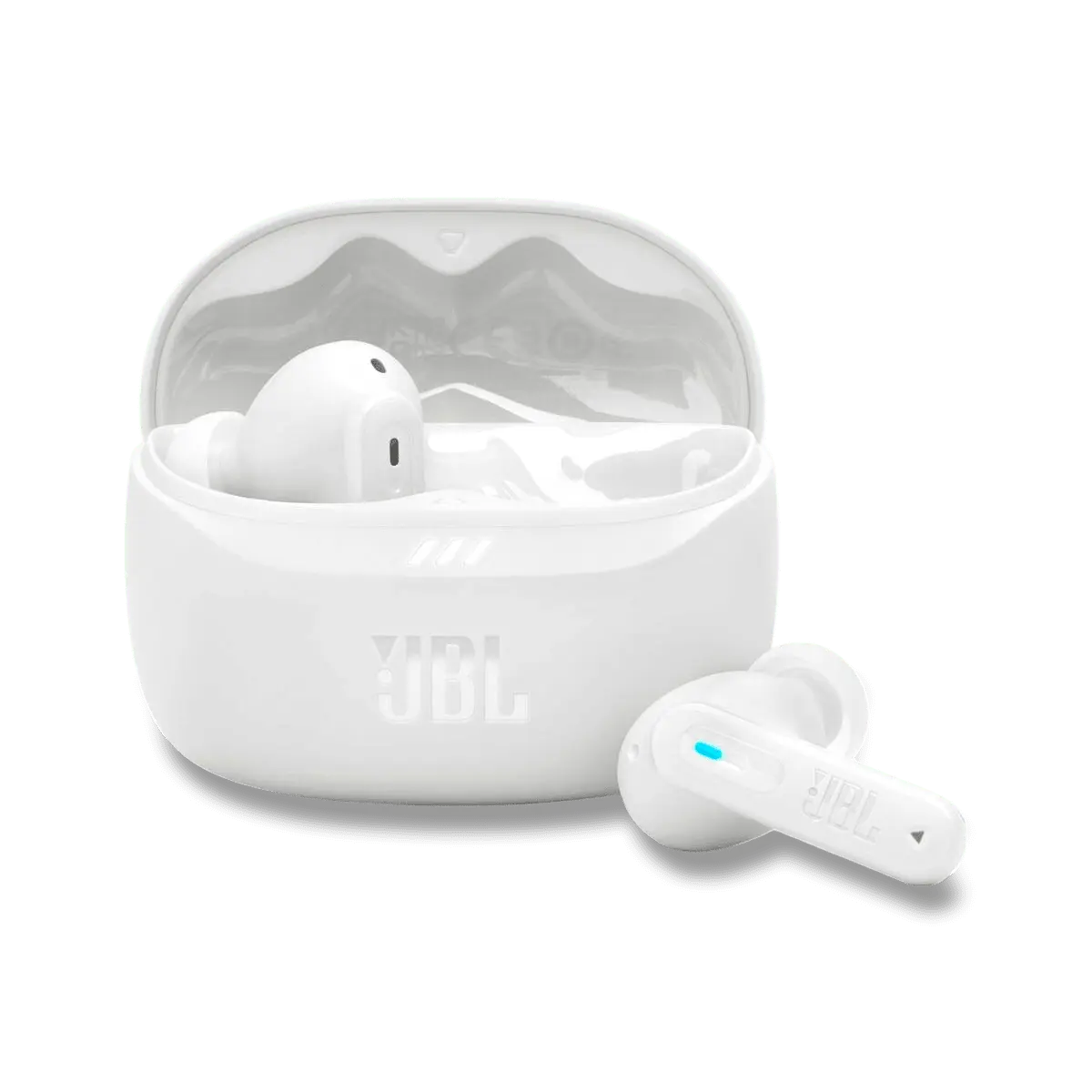 JBL Tune Beam 2 White - bezdrátová sluchátka - bílá