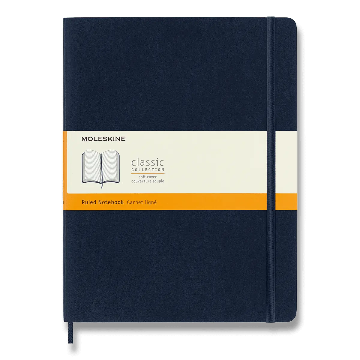 Moleskine - tmavomodrý zápisník