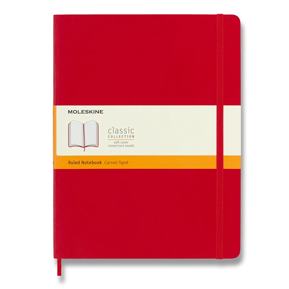 Moleskine - červený zápisník