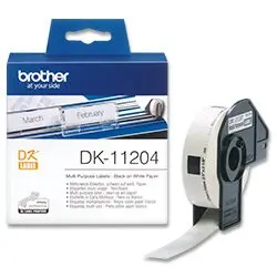 DK-11204 (papírové / univerzální štítek - 400 ks) DK11204