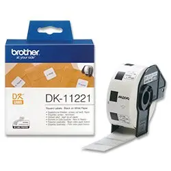 DK-11221 (čtvercové štítky 1000ks) DK11221