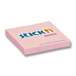 Hopax Stick'n Pastel Notes - samolepicí bloček - 76 × 76 mm, 100 l.,