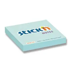 Samolepicí bloček Stick'n 76 × 76 mm, 100 lístků, pastelově