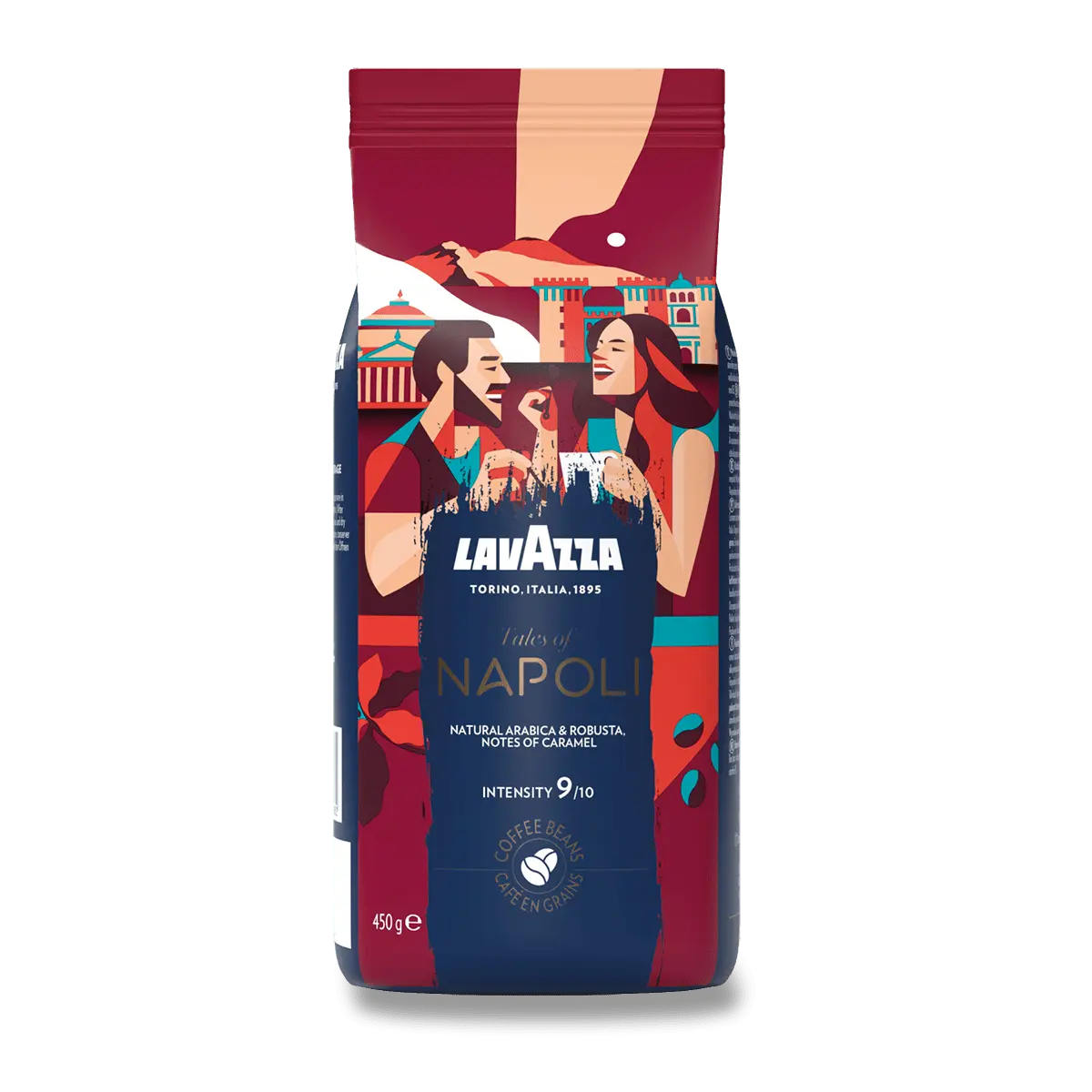 Lavazza Tales of Napoli zrnková káva 450 g