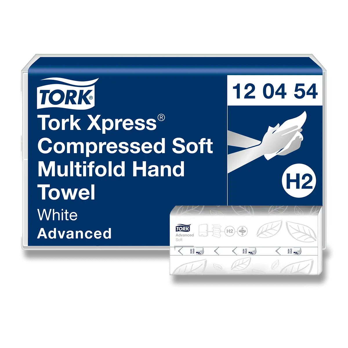 Tork Xpress H2 Advanced - skládané papírové ručníky - 2vrstvé, 200 ks