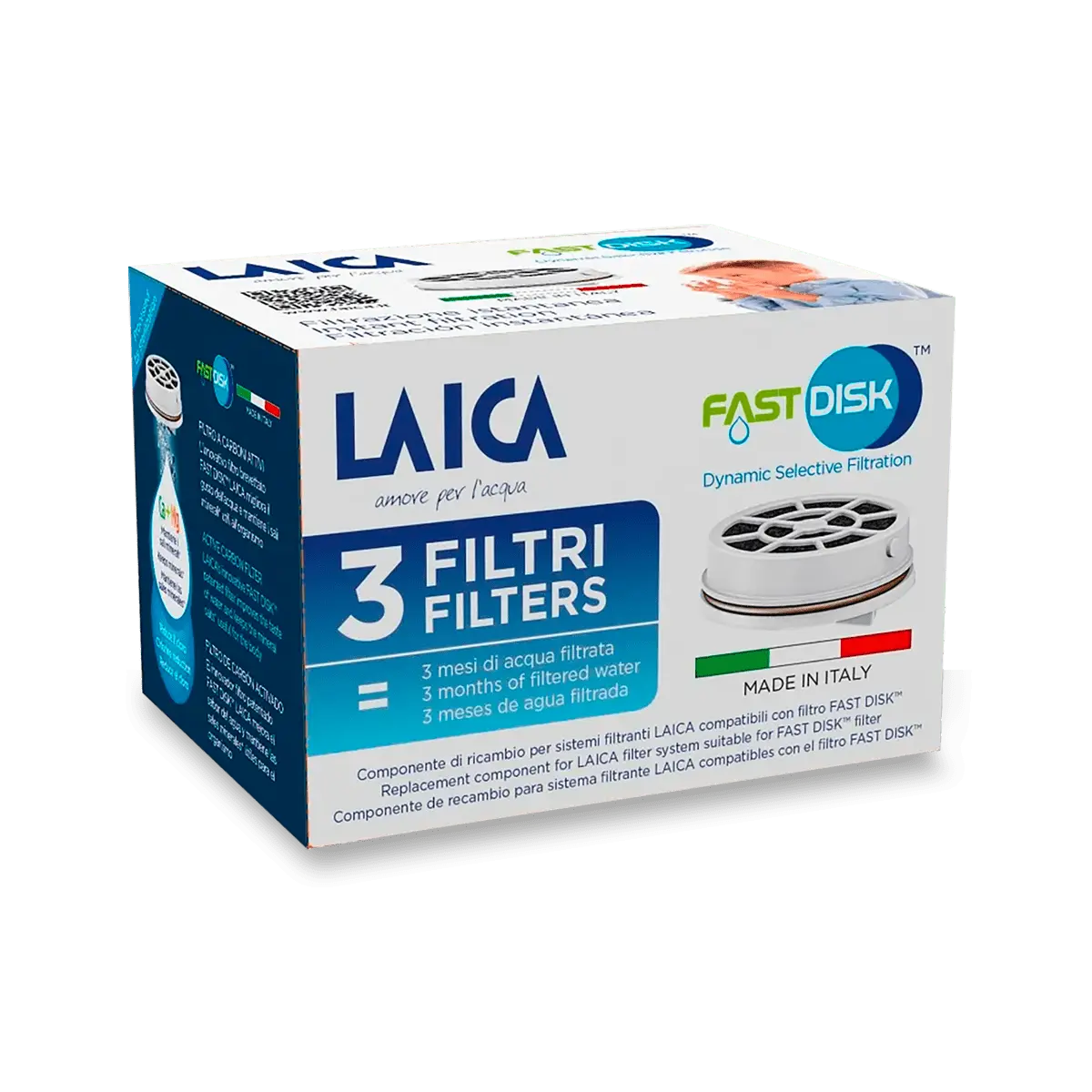 Laica Fast Disk - filtrační patrona - 3 ks