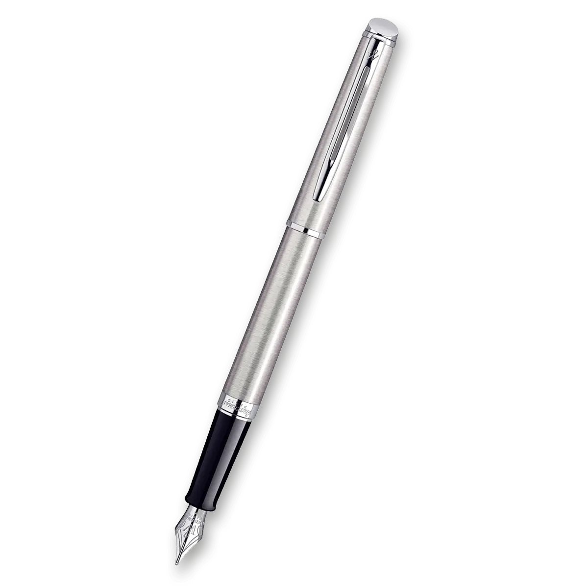 Waterman Hémisphére Stainless Steel CT - plnicí pero, hrot F