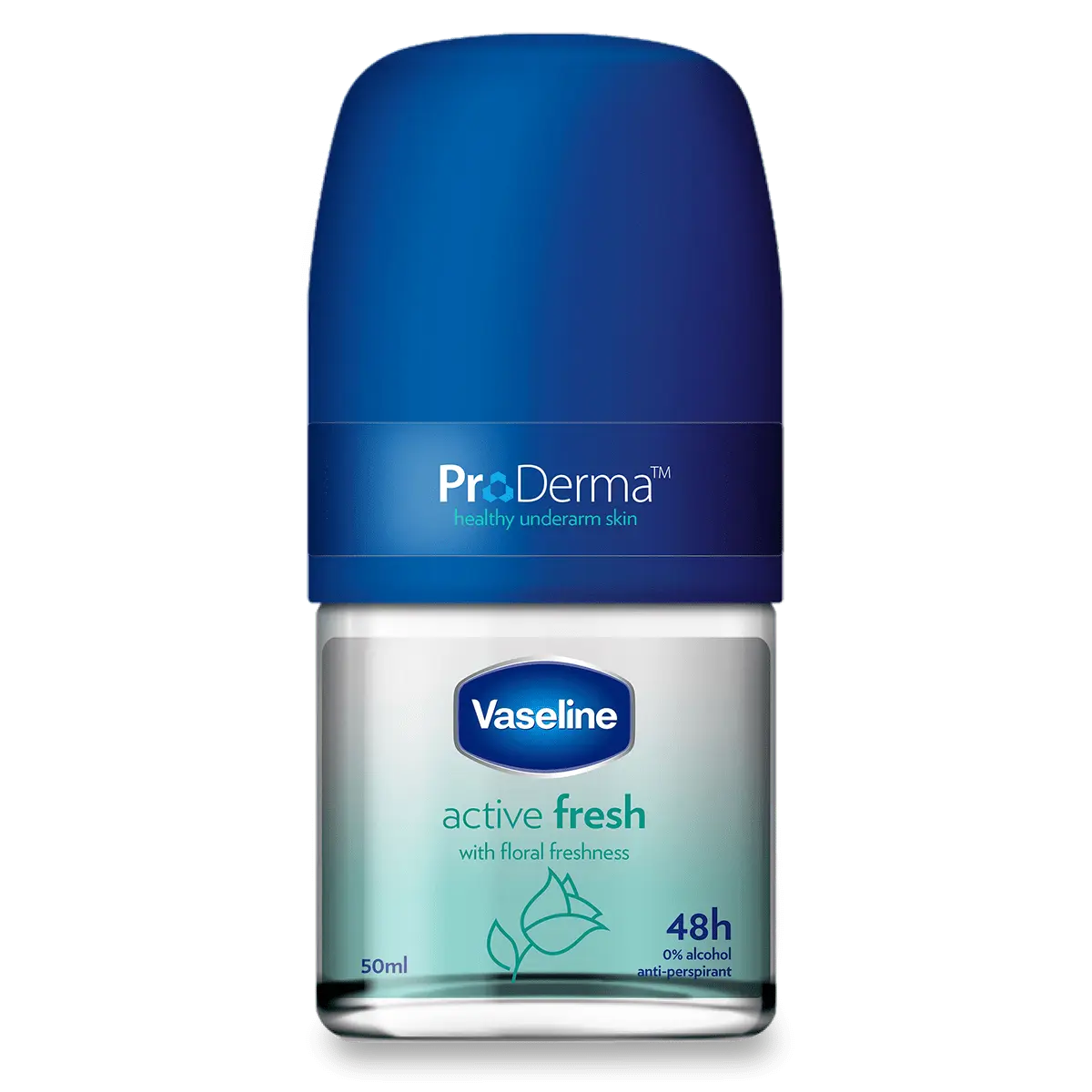 Vaseline Active Fresh - kuličkový antiperspirant - 50 ml