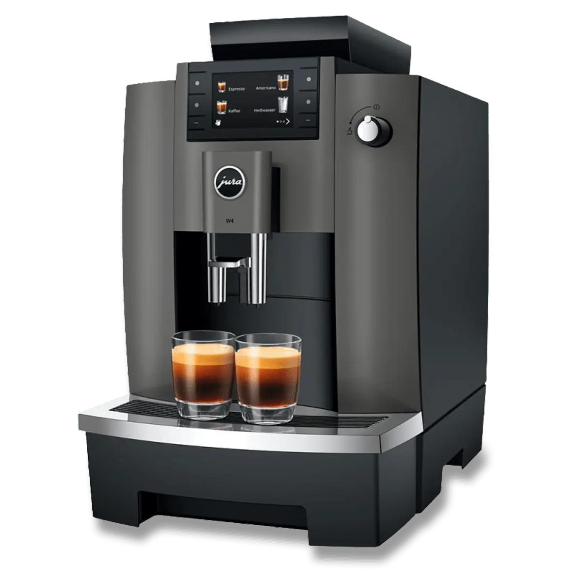 Jura W4 Dark Inox - automatický kávovar