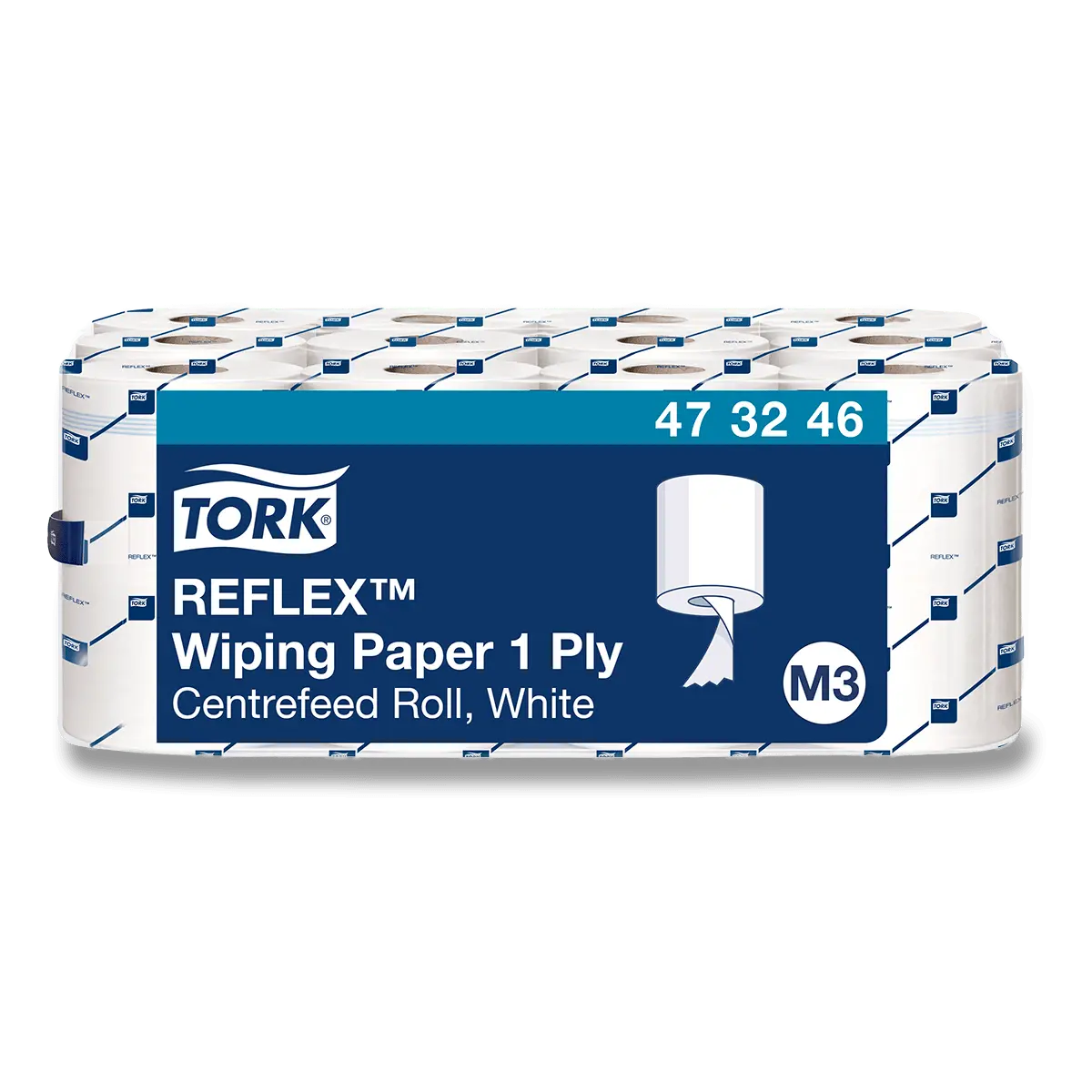 Tork Reflex Mini - papírové utěrky - 1vrstvé, návin 120 m, 1 ks