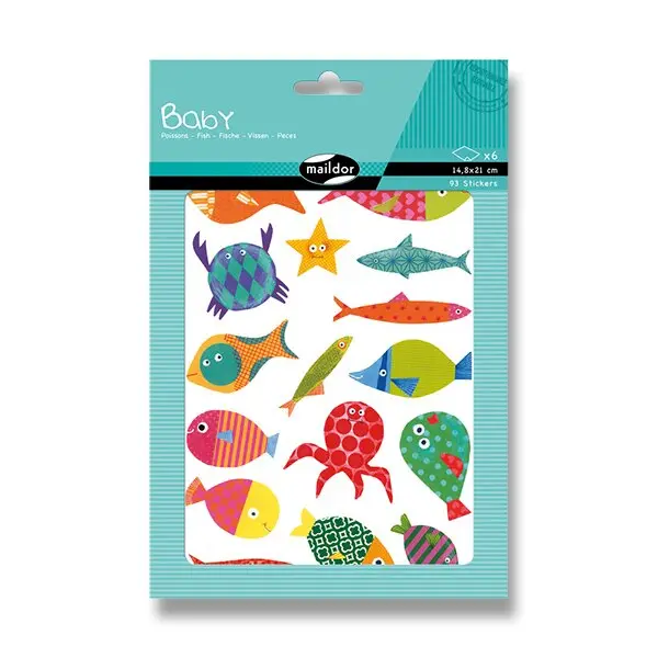 Maildor Baby - samolepky - Ryby