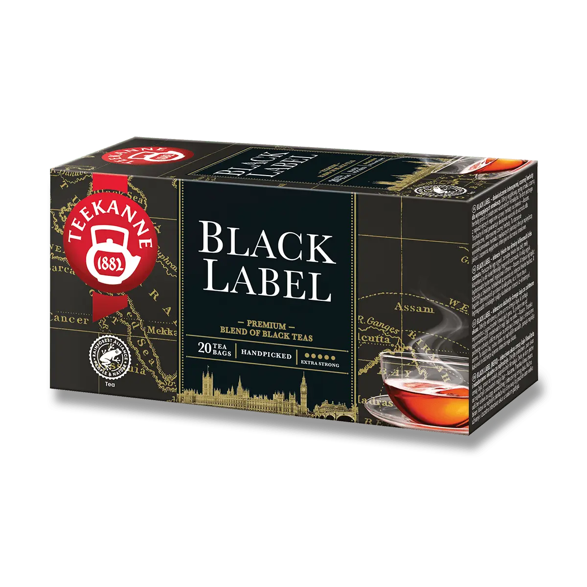 Teekanne - černý čaj - Black Label, 20 ks