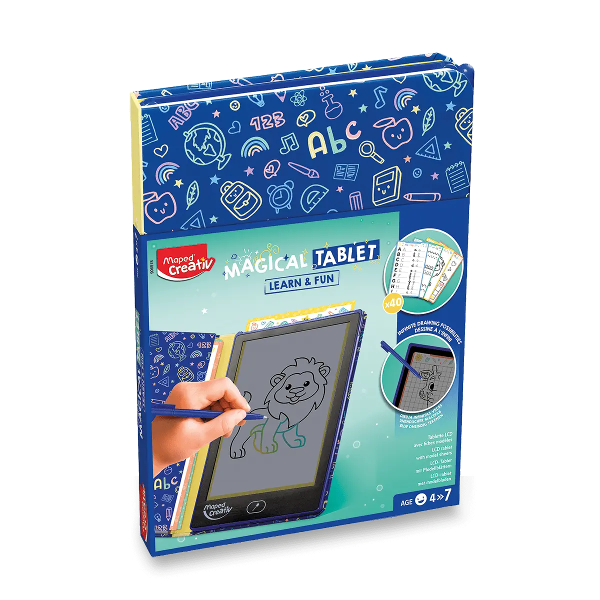 Maped Creativ - magický tablet - Learn & Fun, 8,5"