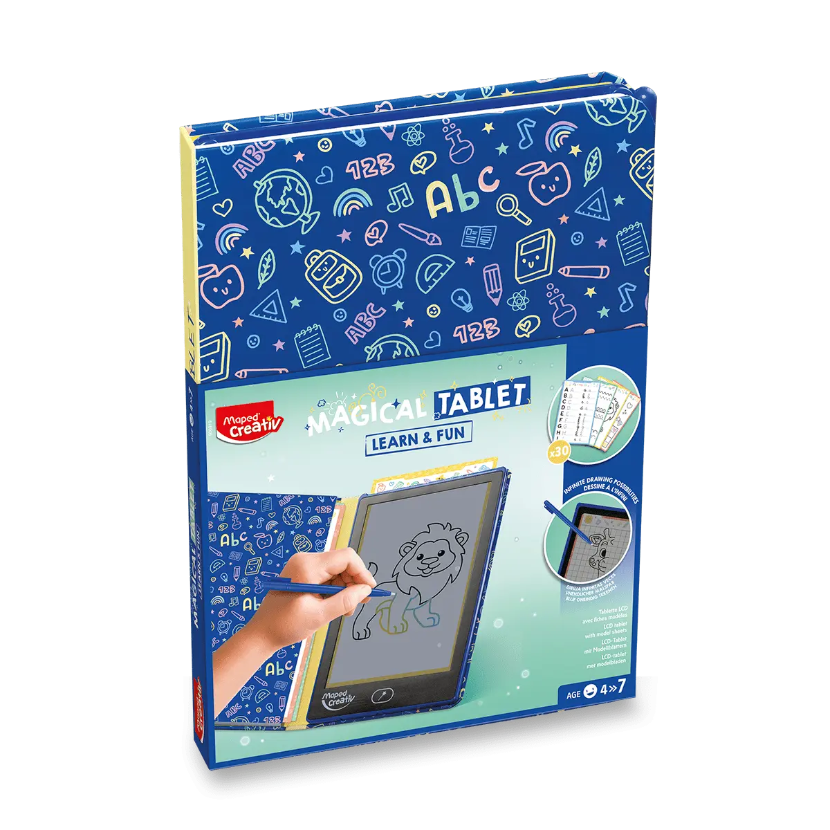 Maped Creativ - magický tablet - Learn & Fun, 11"